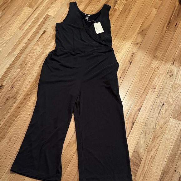 a new day Pants - a new day Black Sleeveless Wide-Leg Jumpsuit